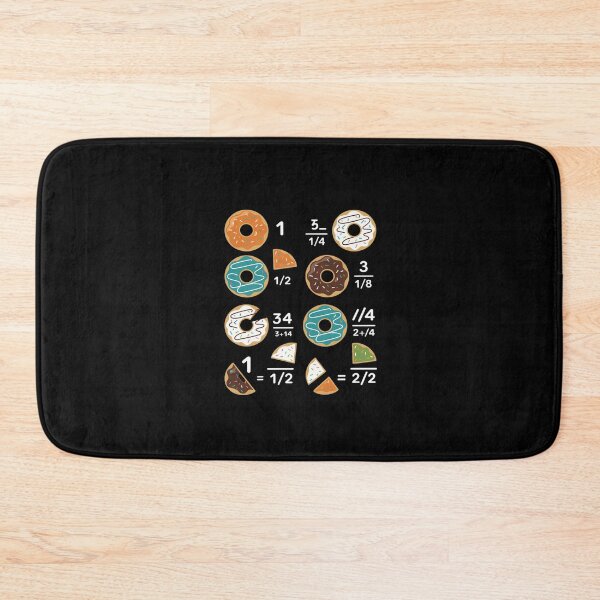 Item preview, Donut Fraction Math Teachers Back To School Educational  designed and sold by CombatTask.