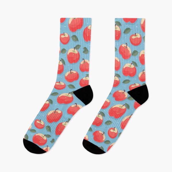 Item preview, Colorful Red Apple Food Fruit Pattern - Fathers Day Ideas designed and sold by RoyalStarsPatts.