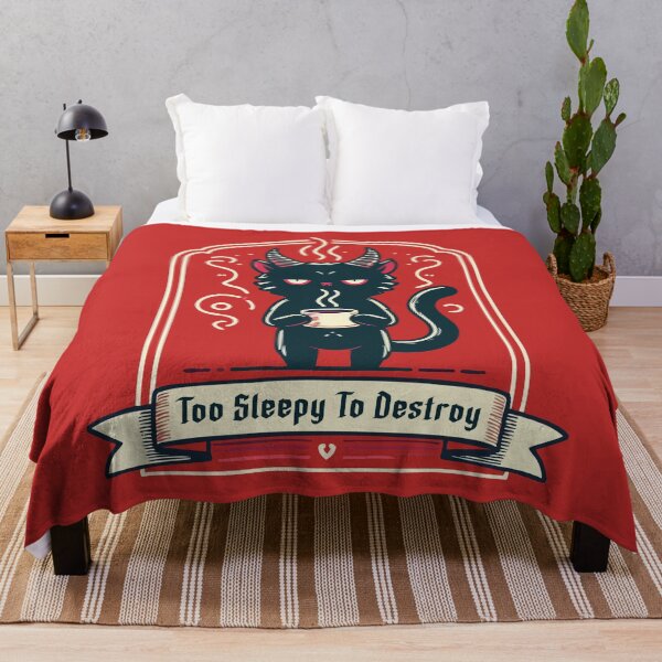 Item preview, Too Sleepy To Destroy designed and sold by Scaryzz.