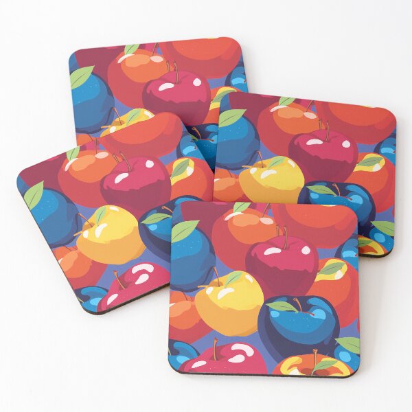 Item preview, Colorful Apple - Fruit Food Pattern - Gift Ideas designed and sold by RoyalStarsPatts.