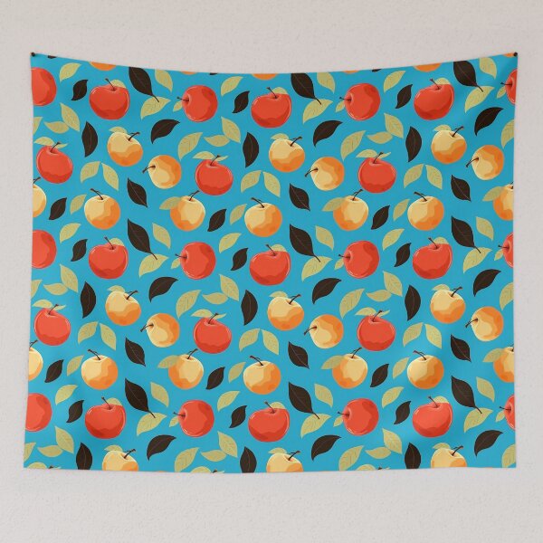 Item preview, Colorful Healthy Diet Food Red Apple Pattern - Gift Ideas For Men designed and sold by RoyalStarsPatts.