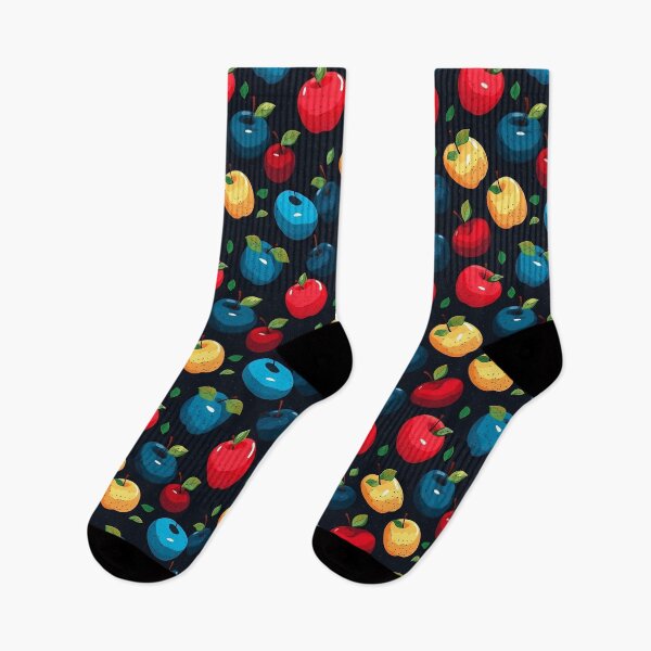 Item preview, Cute Healthy Eating Apple Pattern - Gift Ideas For Mom designed and sold by RoyalStarsPatts.