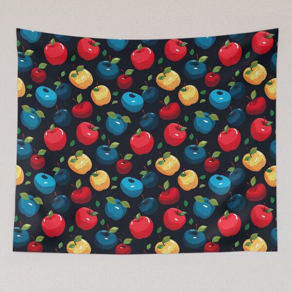 Item preview, Cute Healthy Eating Apple Pattern - Gift Ideas For Mom designed and sold by RoyalStarsPatts.