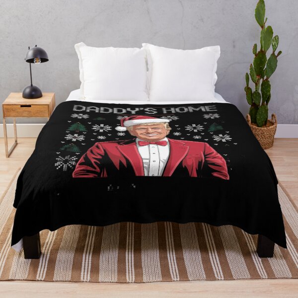 Item preview, Daddy's Home Trump Ugly Christmas Sweater Xmas Pajamas 4 designed and sold by AquaKiev.