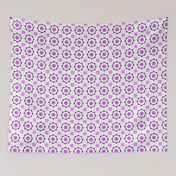 Item preview, Purple Lilac Octagon - Abstract Geomeric Pattern - Gifts For Couples designed and sold by RoyalStarsPatts.