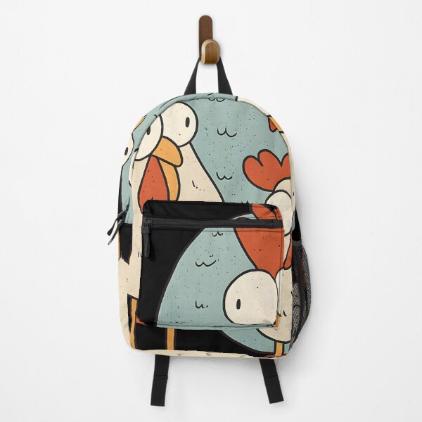 Item preview, Funny Blue Chicken Trio Surprised Rooster Cartoon Farm Humor designed and sold by DrawHandArt.