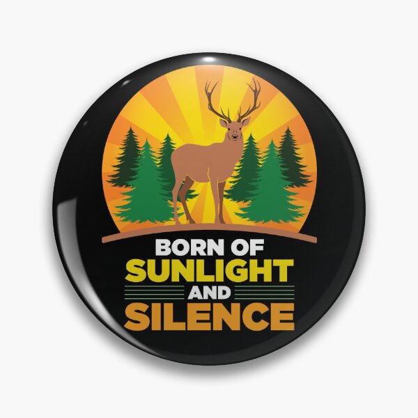 Item preview, The Deer: Born of Sunlight and Silence designed and sold by VividGraphicCo.
