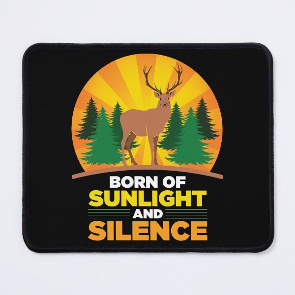 Item preview, The Deer: Born of Sunlight and Silence designed and sold by VividGraphicCo.