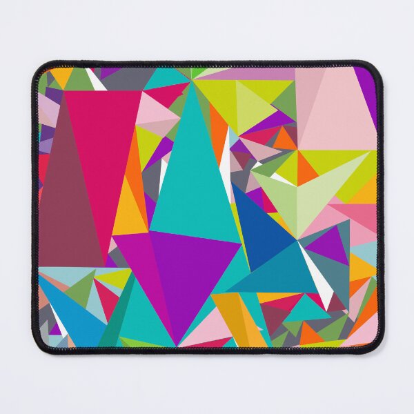 Item preview, Vibrant Geometric Abstract Triangle Pattern designed and sold by capricedefille.