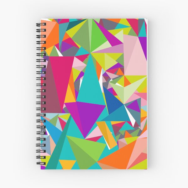 Item preview, Vibrant Geometric Abstract Triangle Pattern designed and sold by capricedefille.