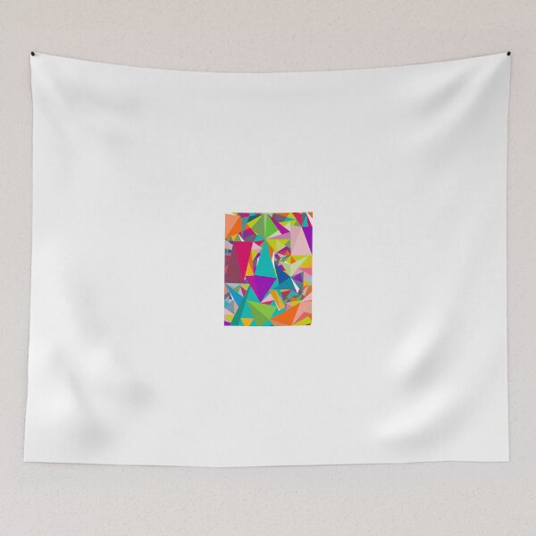 Item preview, Vibrant Geometric Abstract Triangle Pattern designed and sold by capricedefille.