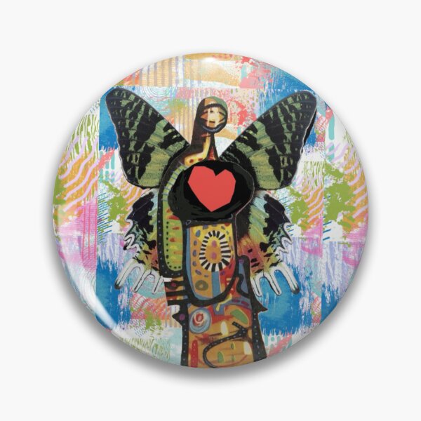 Item preview, Big Open Heart Red Decal Digital Collage designed and sold by Licorice Moon.