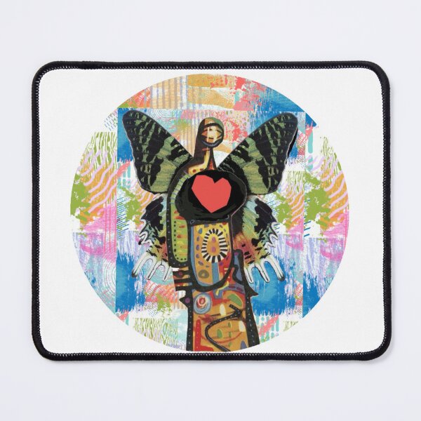 Item preview, Big Open Heart Red Decal Digital Collage designed and sold by Licorice Moon.
