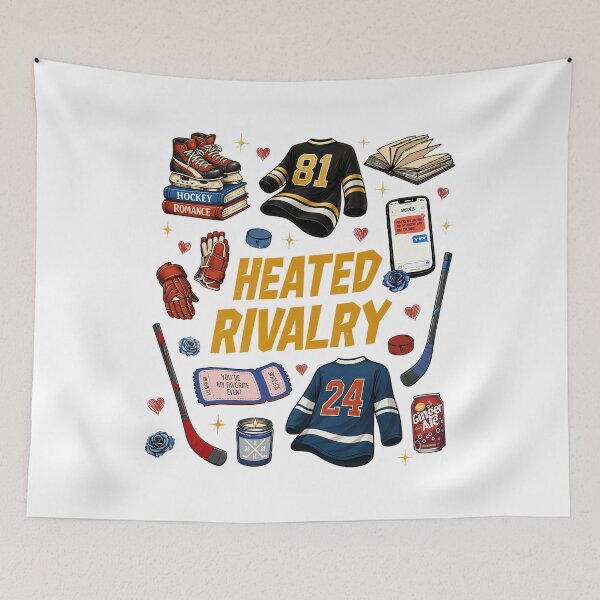 Item preview, Heated Rivalry Hockey Romance Fan Art designed and sold by maitivi.
