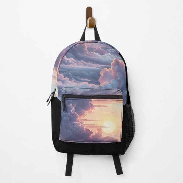 Item preview, Dreamy Pastel Sunset Above the Clouds designed and sold by Artcurrents.