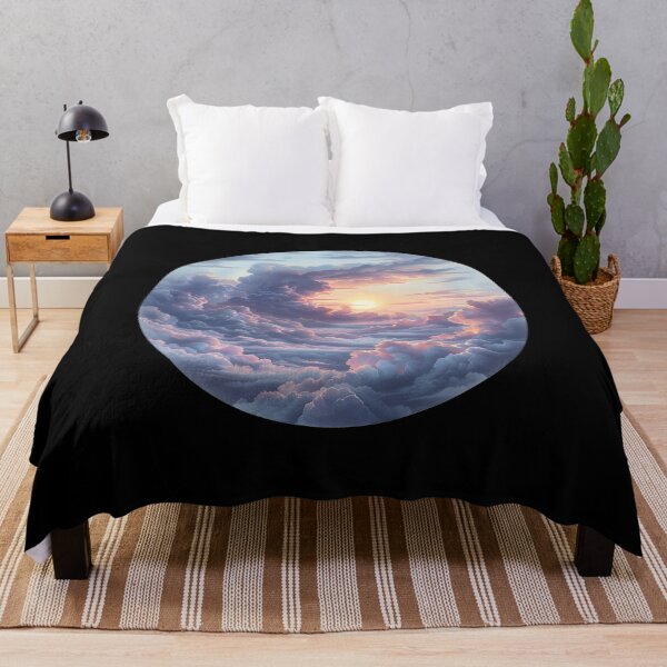 Item preview, Dreamy Pastel Sunset Above the Clouds designed and sold by Artcurrents.