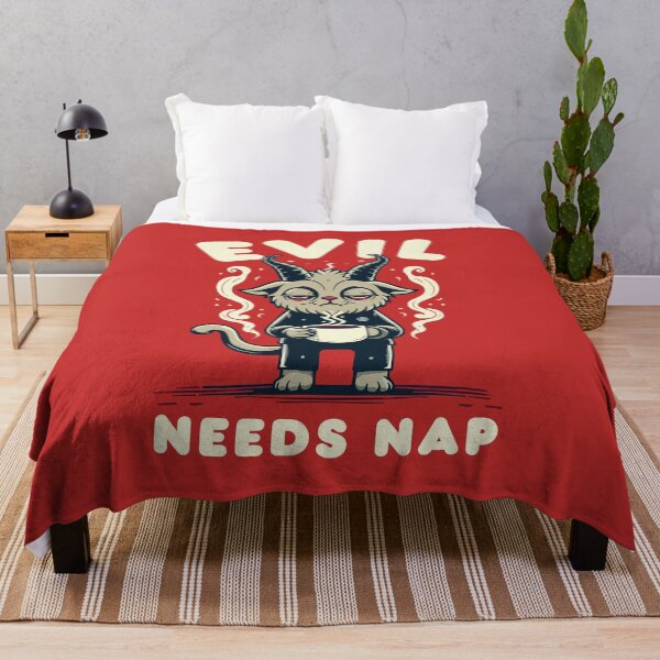 Item preview, Evil Needs Nap designed and sold by Scaryzz.