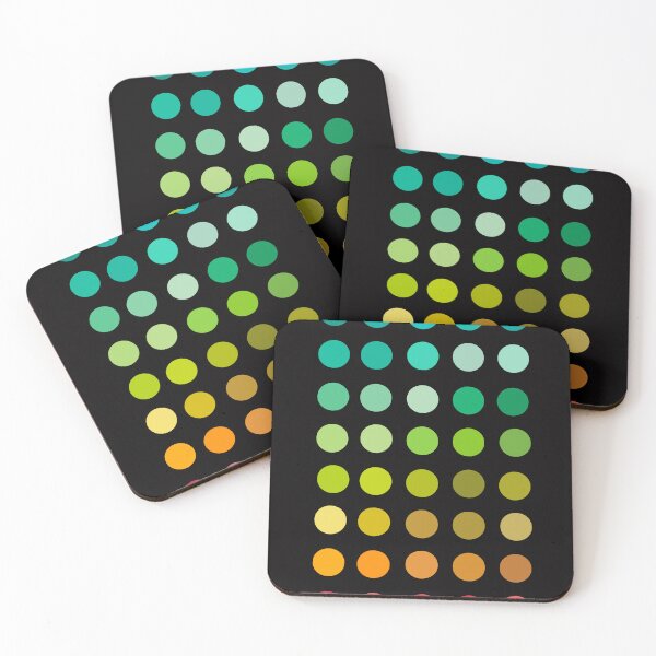 Item preview, Colorful Gradient Circle Polka Dots designed and sold by capricedefille.