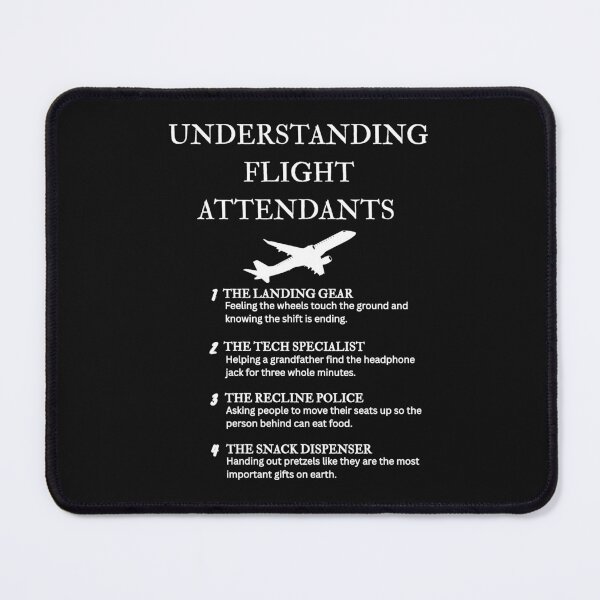 Item preview, The Cart Pilot Flight Attendant Definition – Black designed and sold by PsyFlow35.