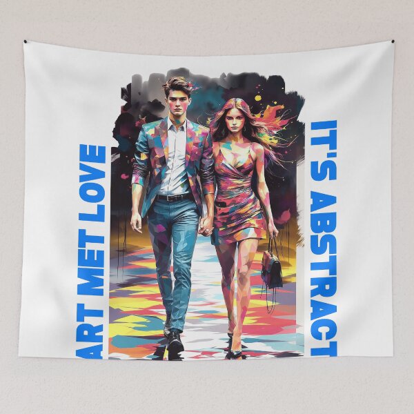 Item preview, Art met love - It's abstract designed and sold by Concept-Hub.