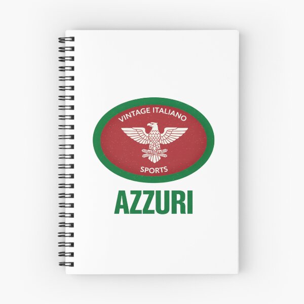 Item preview, Vintage Italiano Sports Azzuri — Retro Italian Eagle Athletic Club Illustration designed and sold by Colorful-Garden.