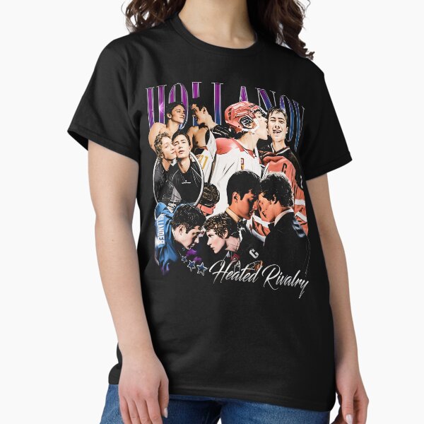 Vintage Bootleg Heated Rivalry Hollander Rozanov Hockey Romance Art Classic T-Shirt
