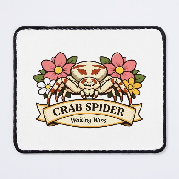 Item preview, Crab Spider – Waiting Wins designed and sold by WildlifeInc.