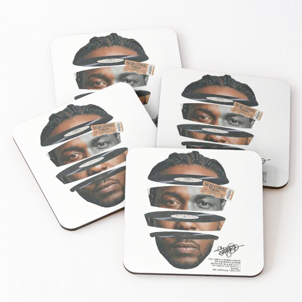 Item preview, Kendrick Lamar - Deconstructed Vinyl Head Portrait designed and sold by STR Posters.