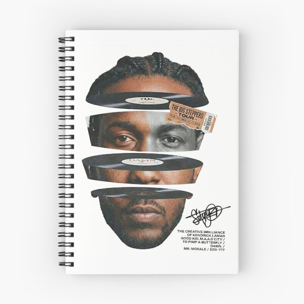 Item preview, Kendrick Lamar - Deconstructed Vinyl Head Portrait designed and sold by STR Posters.