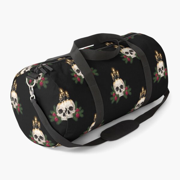 Item preview, Gothic Christmas Candle Skull | Dark Holiday Altar Sticker designed and sold by Gothic Han.