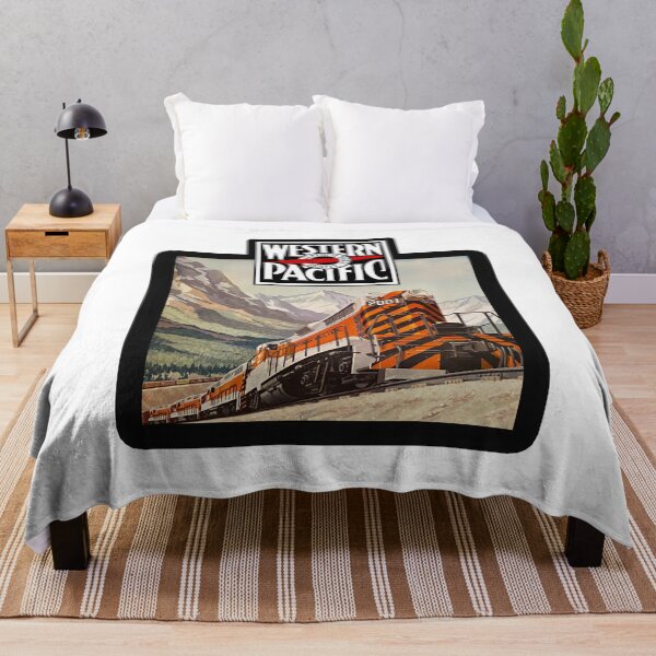 Item preview, Vintage Western Pacific Railroad - Feather River Route designed and sold by QuayTradingCo.