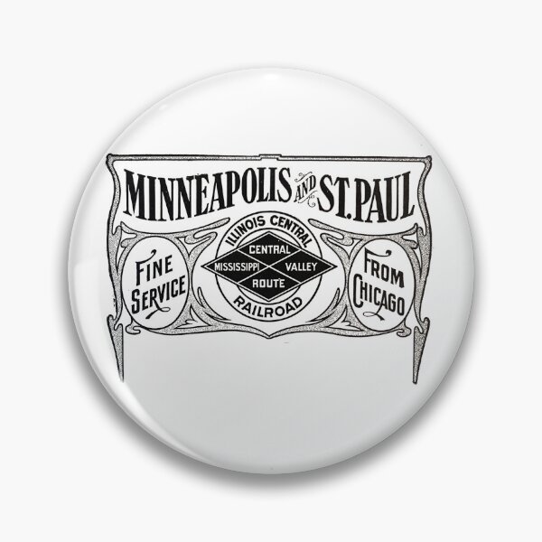 Item preview, Vintage Illinois Central Railroad - Central Mississippi Valley Route designed and sold by QuayTradingCo.