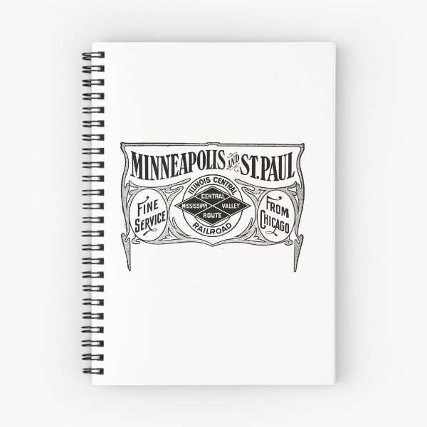 Item preview, Vintage Illinois Central Railroad - Central Mississippi Valley Route designed and sold by QuayTradingCo.