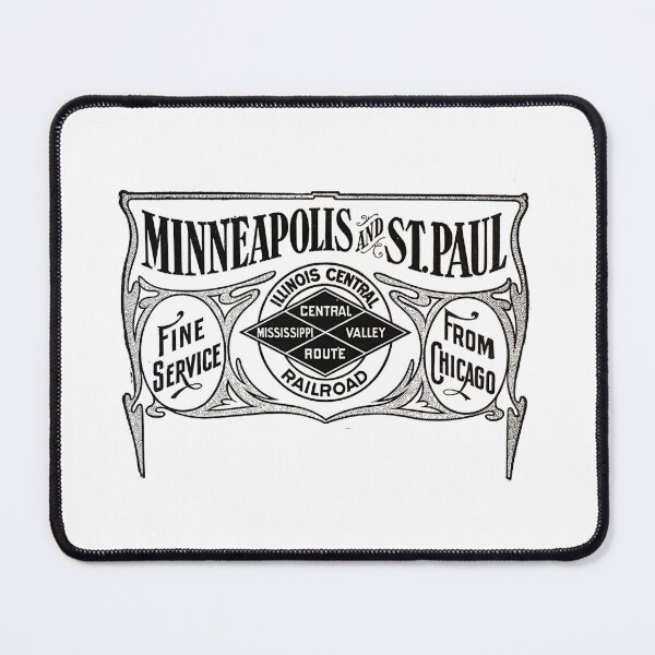 Item preview, Vintage Illinois Central Railroad - Central Mississippi Valley Route designed and sold by QuayTradingCo.