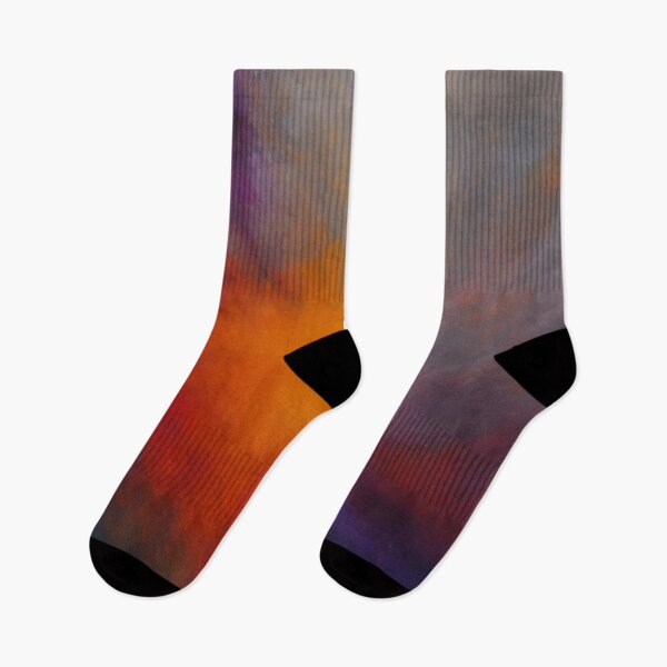 Item preview, Radiant Core - Orange Explosion in Violet Mist designed and sold by Joey Santiago.