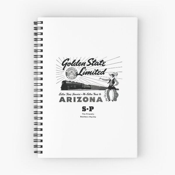 Item preview, Vintage Southern Pacific Lines - Golden State Limited designed and sold by QuayTradingCo.