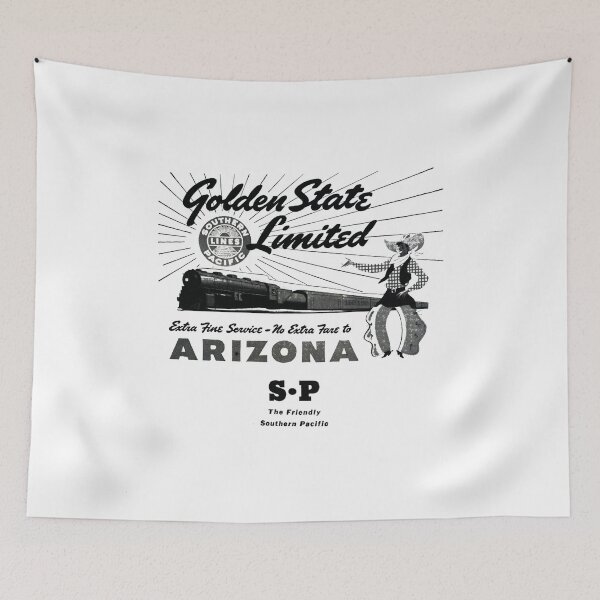 Item preview, Vintage Southern Pacific Lines - Golden State Limited designed and sold by QuayTradingCo.