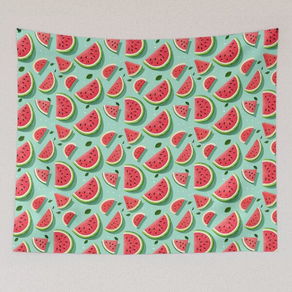 Item preview, Green Watermelon Crush-- Food Fruit Slice Pattern - Gifts For Teenage Girls designed and sold by RoyalStarsPatts.