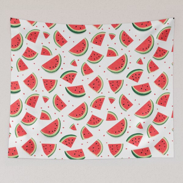 Item preview, Cute Tropical Dried  WaterMelon Slice - Summer Fruit Food Pattern  - Gifts For Wife designed and sold by RoyalStarsPatts.