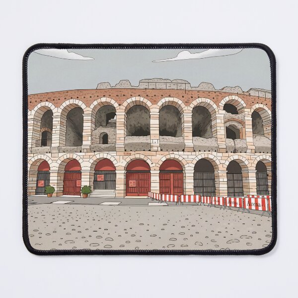 Item preview, Vista panorámica de la Arena de Verona designed and sold by TDArtShop.