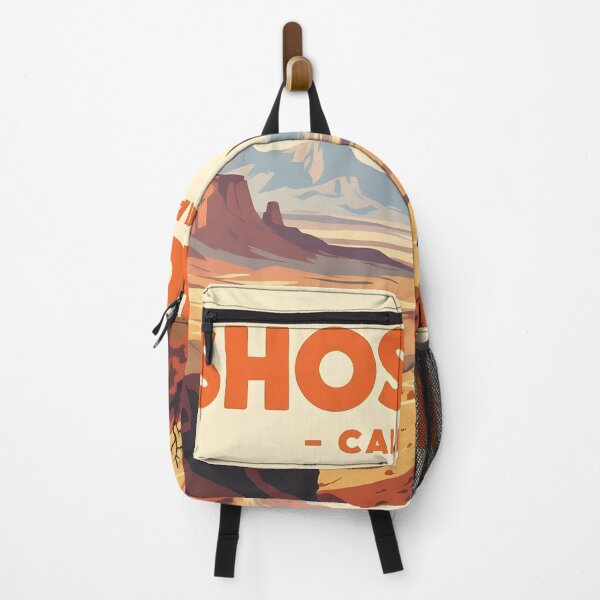 Item preview, Shoshone, California, USA: Vintage-Style Painterly Travel Poster designed and sold by LSVart.