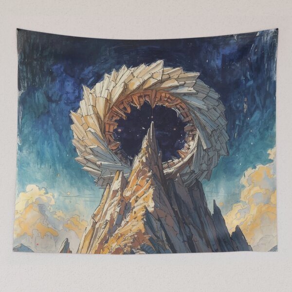 Item preview, Mountain of Exploration designed and sold by AbstractAnom.