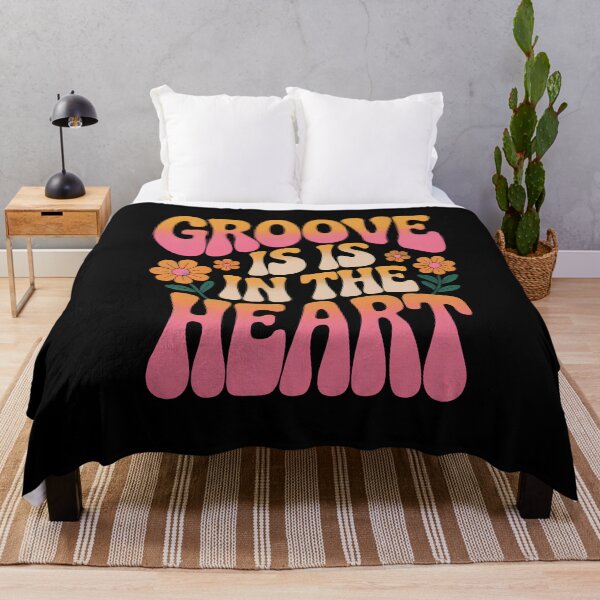 Item preview, Groove is in the Heart, 70s Flower-Power T-Shirt – Funky & Groovy Retro Style designed and sold by paulo silveira.
