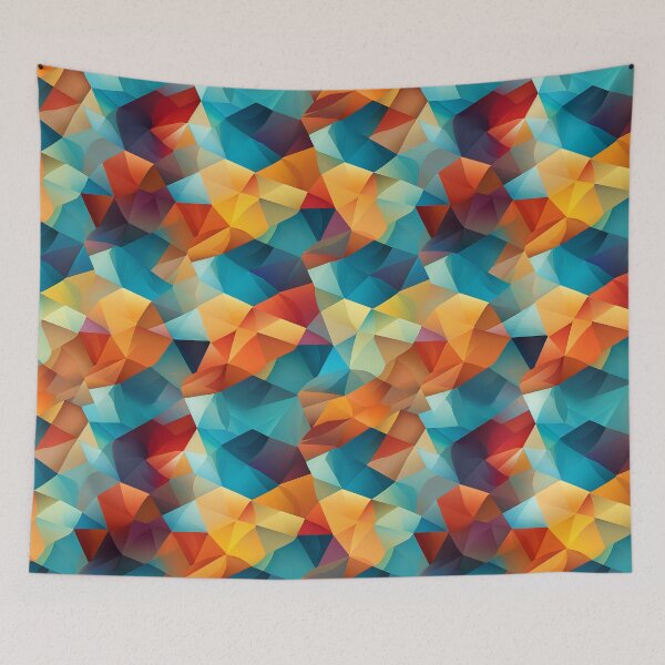 Item preview, Colorful Tessellation Geometric Pattern 3 | Vintage Abstract Art - Mothers Day Ideas designed and sold by RoyalStarsPatts.