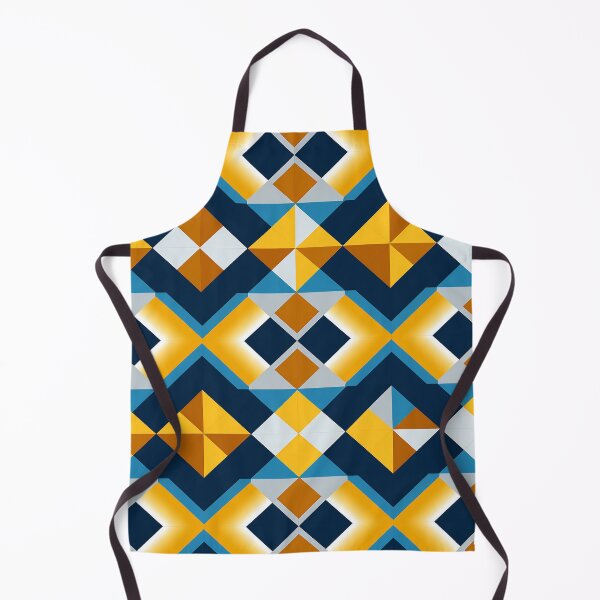 Item preview, Colorful Tessellation Geometric Pattern 4 | Square Abstract Shapes - One Year Anniversary Gifts designed and sold by RoyalStarsPatts.