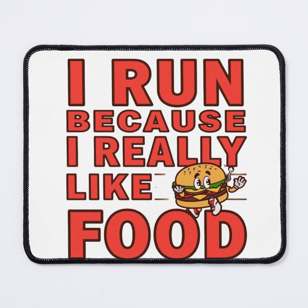 Item preview, I Run, Because designed and sold by RisingWolfStudio.