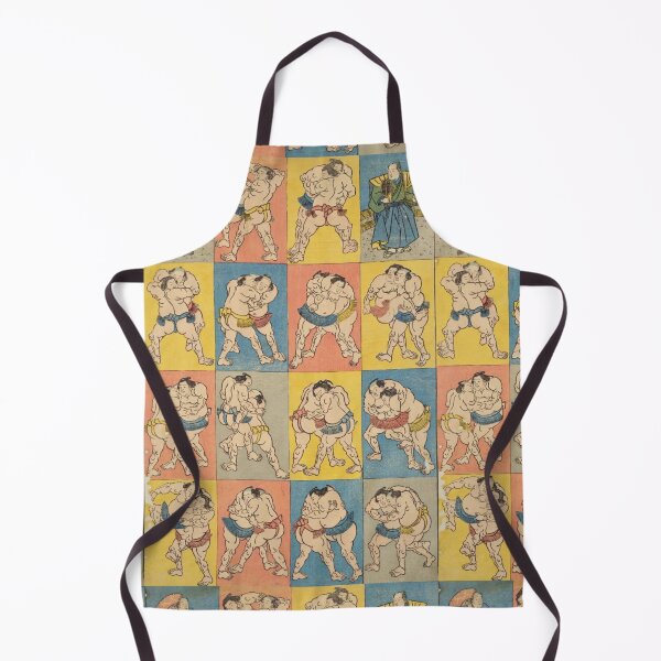 Item preview, Vintage, sumo techniques Ukiyoe by Yoshikazu Utagawa, Japanese art, woodblock, Wall art,Puzzle, Sumo wrestler, designed and sold by VintageJapan for Japanese woodblock, Ukiyoe, Retro art and more.