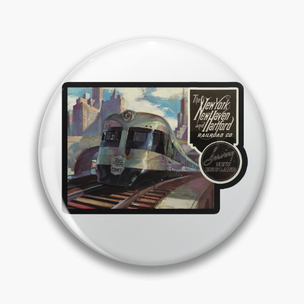 Item preview, Vintage The New York New Haven and Hartford Railroad designed and sold by QuayTradingCo.