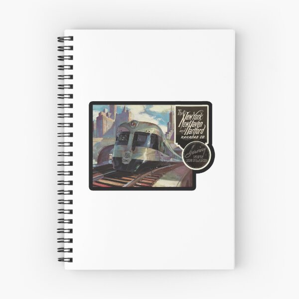 Item preview, Vintage The New York New Haven and Hartford Railroad designed and sold by QuayTradingCo.