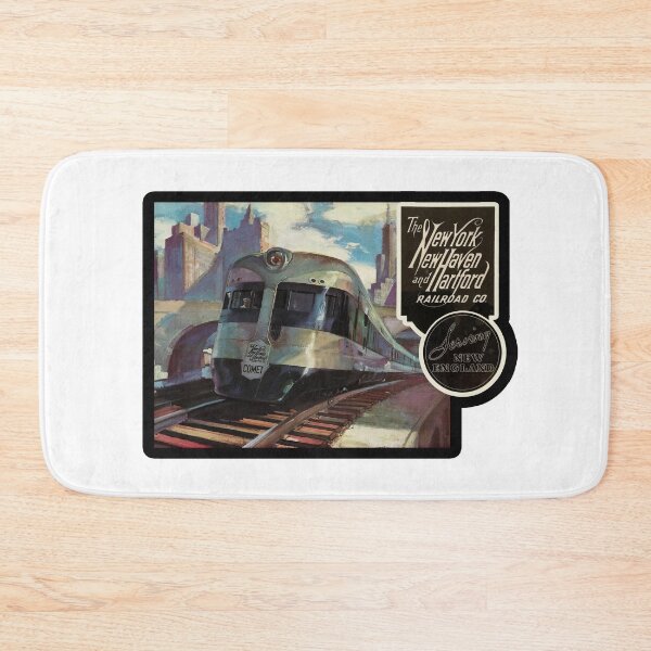 Item preview, Vintage The New York New Haven and Hartford Railroad designed and sold by QuayTradingCo.